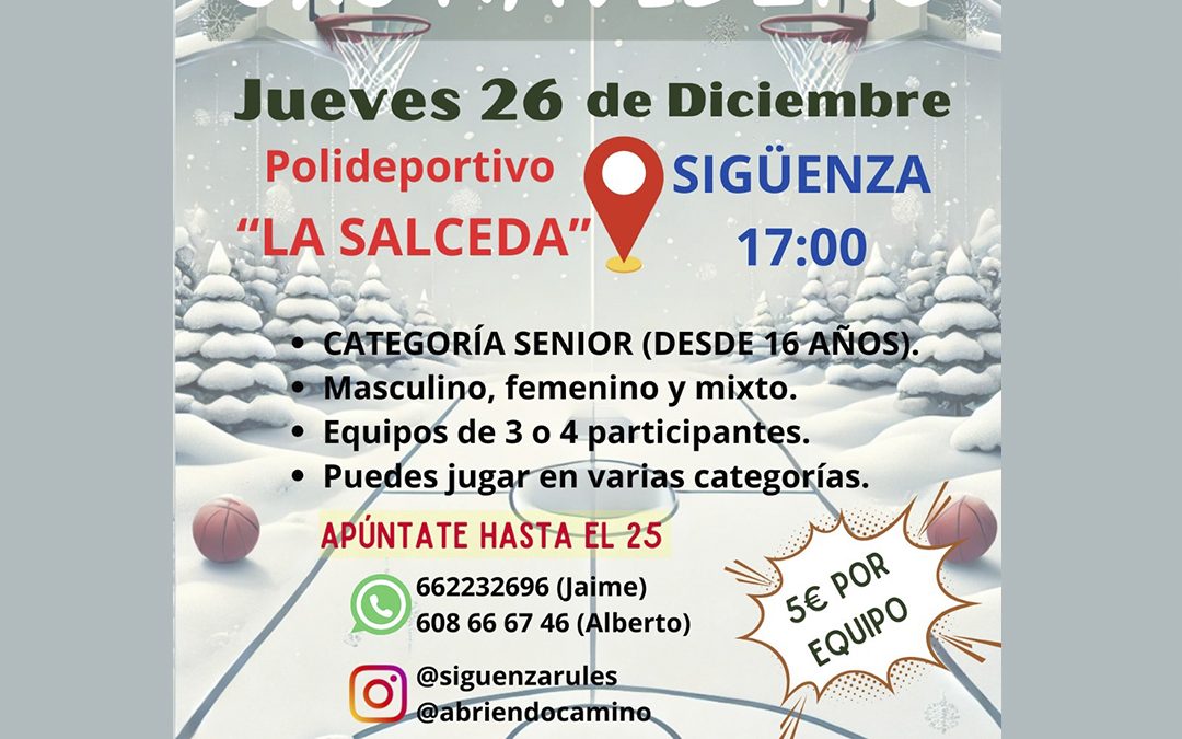 3×3 Navideño de Baloncesto